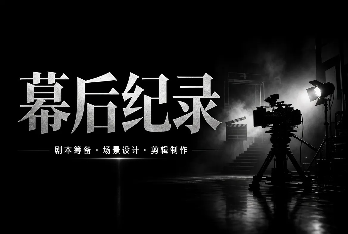 幕后纪录创作与制作栏目形象